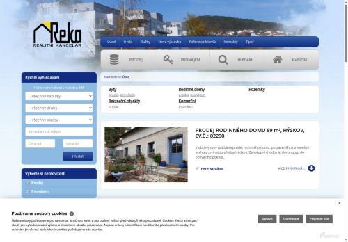 Zobrazit webové stránky Realitní kancelář Reko Beroun