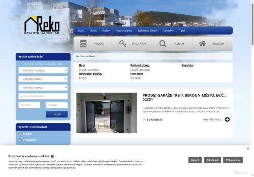 Zobrazit webové stránky Realitní kancelář Reko Beroun