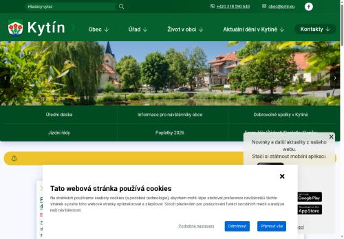 Zobrazit webové stránky Obecní úřad Kytín