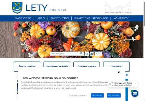 Zobrazit webové stránky Obecní úřad Lety