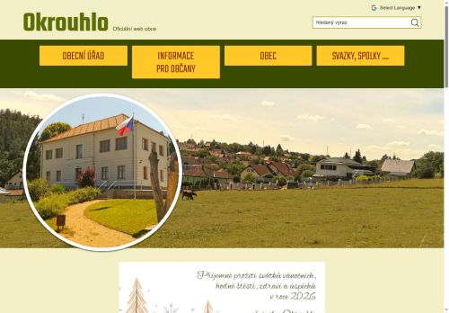 Zobrazit webové stránky Obecní úřad Okrouhlo