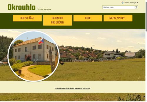 Zobrazit webové stránky Obecní úřad Okrouhlo