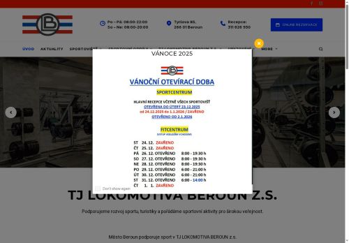 Zobrazit webové stránky TJ Lokomotiva Beroun