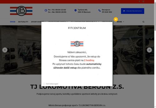 Zobrazit webové stránky TJ Lokomotiva Beroun
