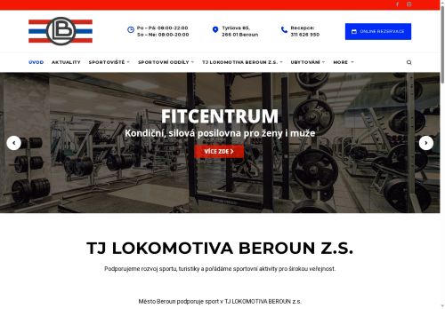Zobrazit webové stránky TJ Lokomotiva Beroun
