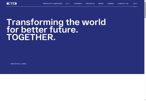 ETD TRANSFORMÁTORY a.s. nabízí práci na pozici Operátor navíjení v obci Plzeň