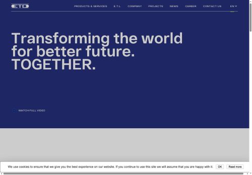 ETD TRANSFORMÁTORY a.s. nabízí práci na pozici elektromechanik v obci Plzeň