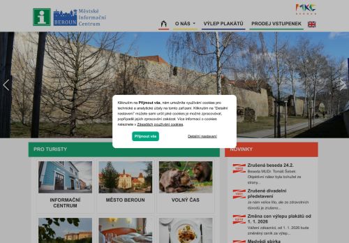 Zobrazit webové stránky Městské informační centrum Beroun