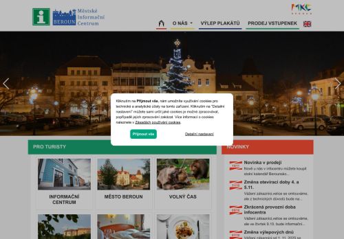Zobrazit webové stránky Městské informační centrum Beroun