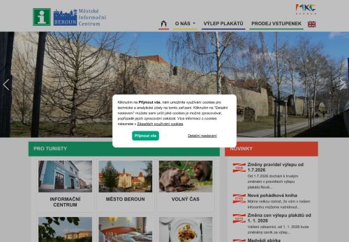 Zobrazit webové stránky Městské informační centrum Beroun
