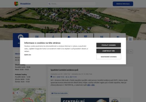 Zobrazit webové stránky Obecní úřad Hvozdnice