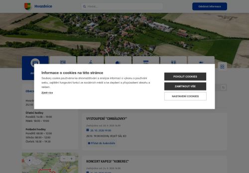 Zobrazit webové stránky Obecní úřad Hvozdnice