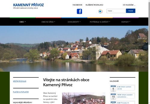 Zobrazit webové stránky Obecní úřad Kamenný Přívoz