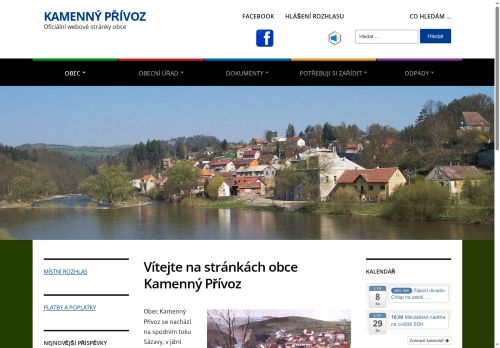 Zobrazit webové stránky Obecní úřad Kamenný Přívoz