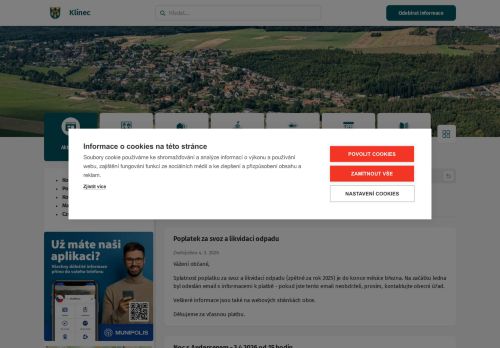 Zobrazit webové stránky Obecní úřad Klínec