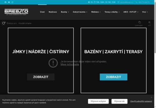 Zobrazit webové stránky Bresco