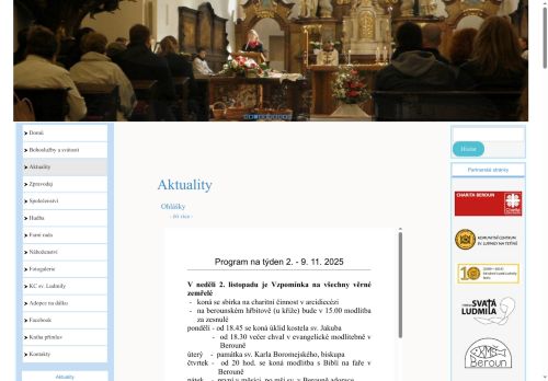 Zobrazit webové stránky Římskokatolická farnost Beroun