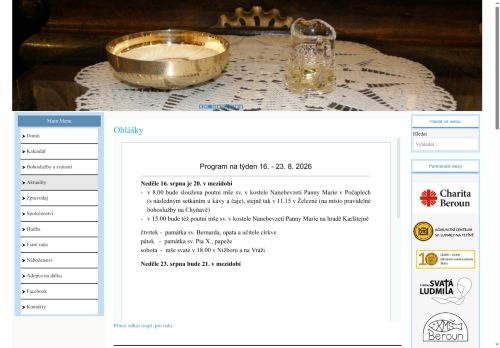 Zobrazit webové stránky Římskokatolická farnost Beroun