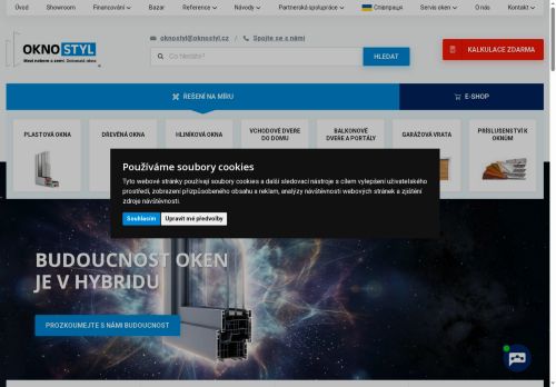Zobrazit webové stránky OKNOSTYL group s.r.o.