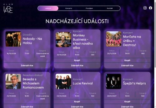 Zobrazit webové stránky Klub Labe Hořovice