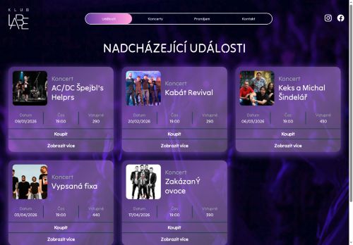 Zobrazit webové stránky Klub Labe Hořovice