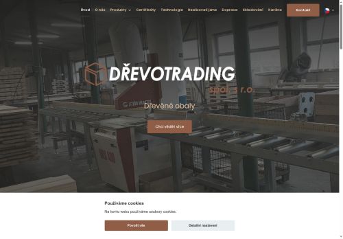 Zobrazit webové stránky Dřevotrading spol. s r.o.