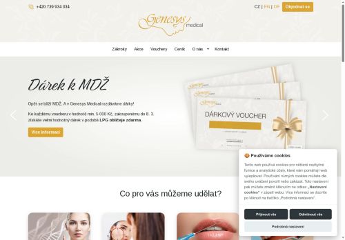 Zobrazit webové stránky Klinika Genesys Medical