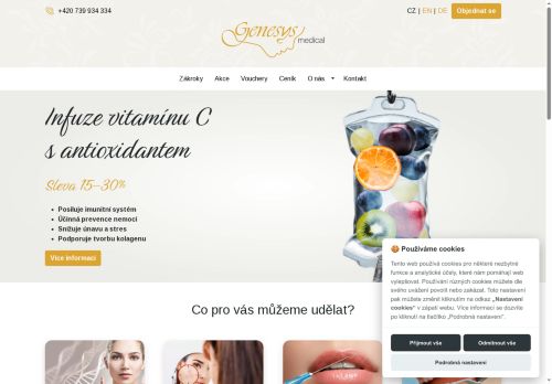 Zobrazit webové stránky Klinika Genesys Medical