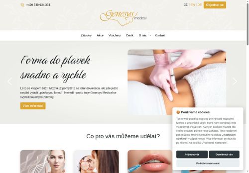 Zobrazit webové stránky Klinika Genesys Medical