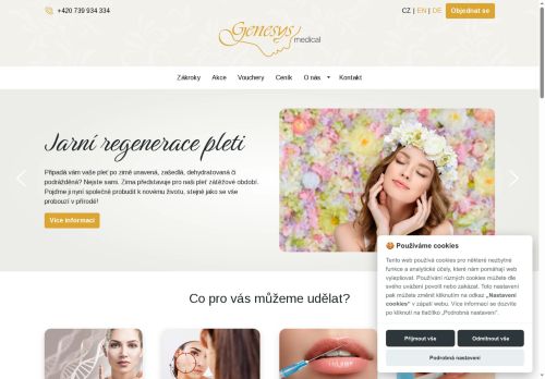 Zobrazit webové stránky Klinika Genesys Medical