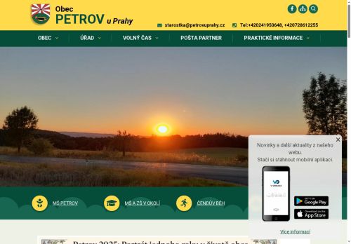 Zobrazit webové stránky Obecní úřad Petrov