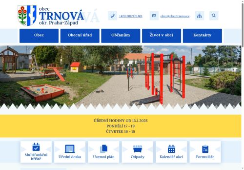 Zobrazit webové stránky Obecní úřad Trnová