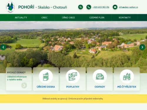 Obecní úřad Pohoří