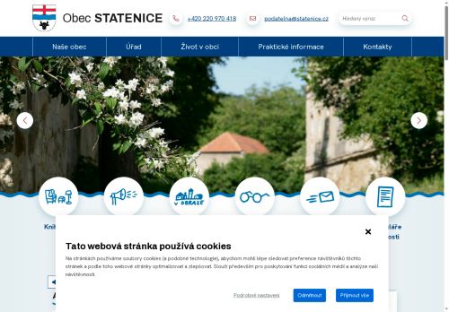 Zobrazit webové stránky Obecní úřad Statenice