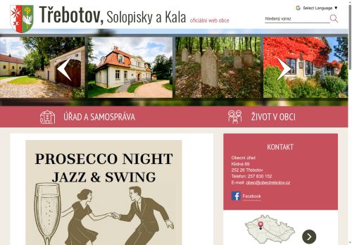 Zobrazit webové stránky Obecní úřad Třebotov