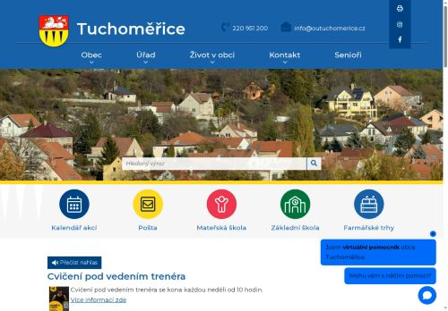 Zobrazit webové stránky Obecní úřad Tuchoměřice