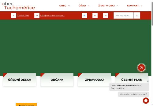Zobrazit webové stránky Obecní úřad Tuchoměřice