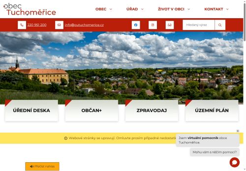 Zobrazit webové stránky Obecní úřad Tuchoměřice