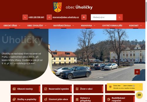 Zobrazit webové stránky Obecní úřad Úholičky