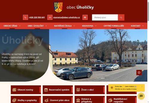 Zobrazit webové stránky Obecní úřad Úholičky