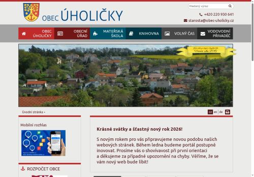 Zobrazit webové stránky Obecní úřad Úholičky