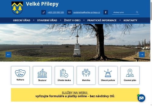 Obec Velké Přílepy nabízí práci na pozici pracovník/pracovnice technické čety obce (m/ž) v obci Velké Přílepy