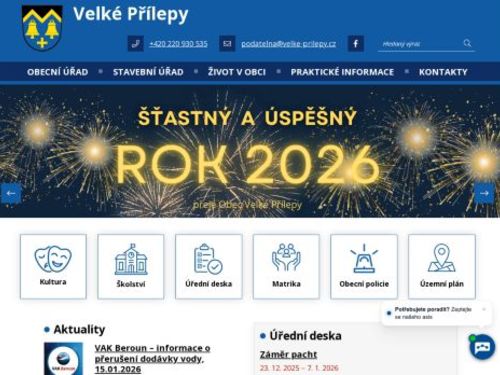 Obecní úřad Velké Přílepy