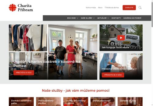 Zobrazit webové stránky Farní charita Příbram