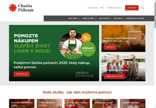 Zobrazit webové stránky Farní charita Příbram