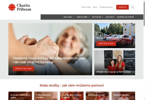 Zobrazit webové stránky Farní charita Příbram