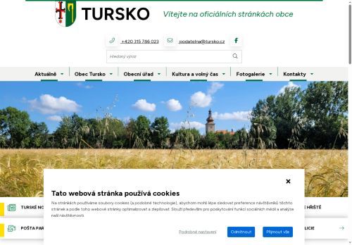 Zobrazit webové stránky Obecní úřad Tursko