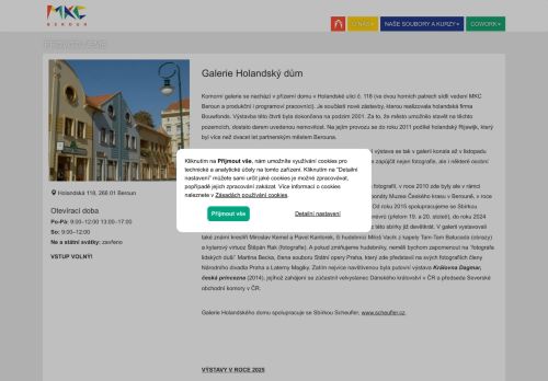 Zobrazit webové stránky Holandský dům