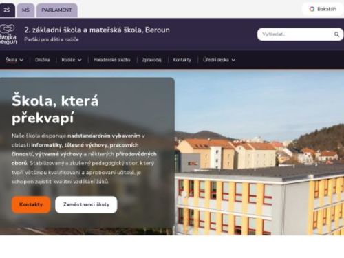 2. základní a mateřská škola Pohádka