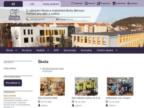 2. základní a mateřská škola Pohádka